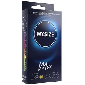 Comparateur de prix : Préservatifs MY.SIZE Mix 53 mm - 10 pièces