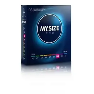 My Size Préservatifs Taille 64 Boîte de 3 pas cher
