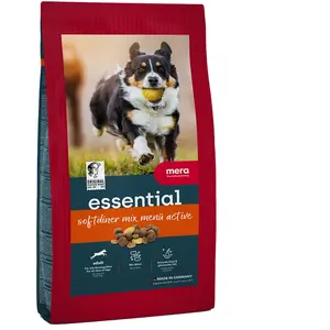 12,5kg MERA essential Softdiner - Croquettes pour chien pas cher