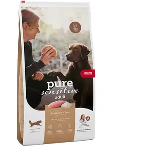12,5kg pure sensitive dinde, riz mera - Croquettes pour chien