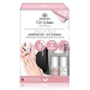 Alessandro - Striplac French Nails Vernis gel 1 pieces Argent unisex