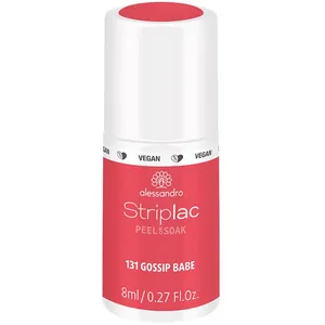 Comparateur de prix : Alessandro Vernis à Ongles UV/LED Striplac Peel/Soak Gossip Babe
