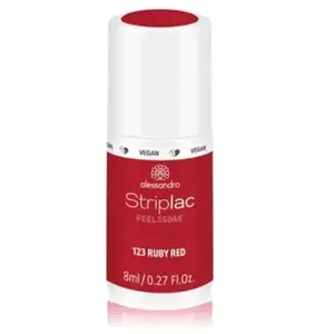 Comparateur de prix : Alessandro Vernis à Ongles UV/LED Striplac Peel/Soak Ruby Red 48-123