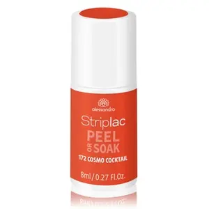Alessandro - Striplac PEEL OR SOAK Vernis à ongles 8 ml Coral unisex pas cher