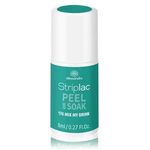 Alessandro - Striplac PEEL OR SOAK Vernis à ongles 8 ml Turquoise unisex pas cher