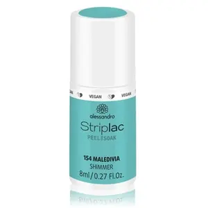 Alessandro - Striplac PEEL OR SOAK Vernis à ongles 8 ml Turquoise unisex pas cher