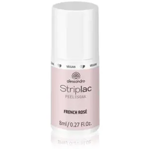 Alessandro Vernis à Ongles UV/LED Striplac Peel/Soak French Rose pas cher