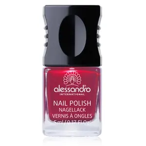 Alessandro - Vernis à ongles 915 JUST JOY 5ml Rouge foncé unisex pas cher