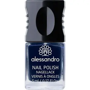 Alessandro - Vernis à ongles 916 OCEAN BLUE 5ml Noir unisex pas cher