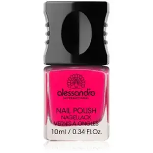 Alessandro - Vernis à ongles 163 PEPPERMINT PATTY 10ml Rose unisex pas cher
