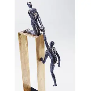 Comparateur de prix : Statuette - KARE - COME TOGETHER - Métal gris - 51 cm - Design contemporain