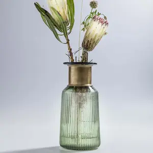 KARE Vase Barfly, vert, verre, hauteur 30 cm, soufflé à la boucheVendu paramazon