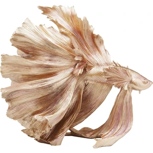 Kare 61913 Figurine décorative Betta Fish Or, Taille Unique pas cher
