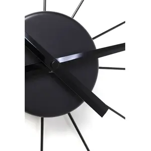 Horloge Umbrella Noire Kare Design pas cher