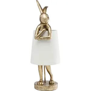 Comparateur de prix : Lampe Animal Lapin doré Kare Design