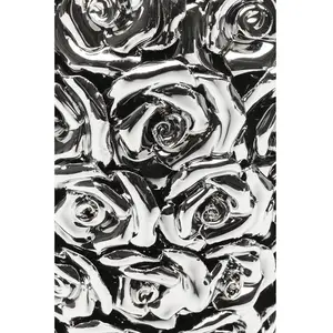 Vase décoratif - Kare Design - Multi Chrome - Céramique - 37 cm - RoseVendu paramazon
