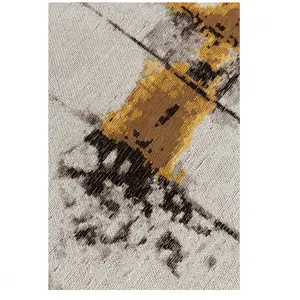 Tapis Abstract Gris Kare Design Taille - 300x200cm