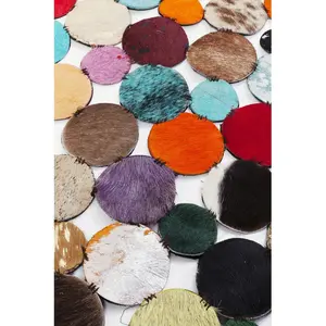 Tapis Patchwork Circle Multi 150cm Kare Design TU