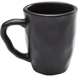 Mugs Organic noirs set de 4 Kare Design pas cher