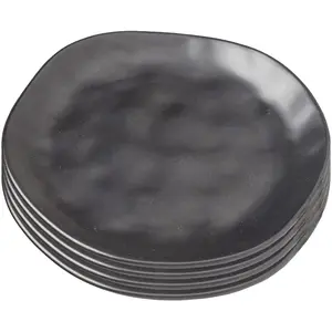 Comparateur de prix : Assiettes Organic noires 20cm set de 4 Kare Design