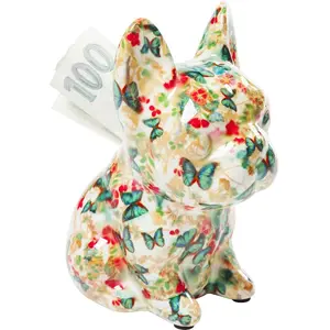 Comparateur de prix : Tirelire - KARE - Dog Fiore - Céramique - 12 cm - Set de 4