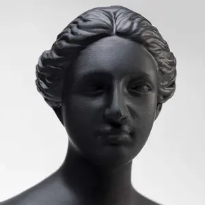 Kare Design Statuette femme antique en polyrésine noire et dorée
