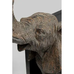Kare Lot de 2 Serre-Livres Design en Forme d'éléphant 25,3 x 31 x 20,5 cmVendu parkare-design