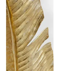 Déco Plume cygne dorée XL 147cm Kare Design