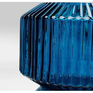 Comparateur de prix : Vase Marvelous Duo bleu 36cm Kare Design
