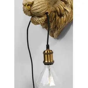 Comparateur de prix : KARE Animal Tiger Head applique murale avec prise de courant