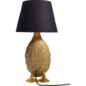 Comparateur de prix : KARE Animal Duck Lampe à poser avec abat-jour en tissu