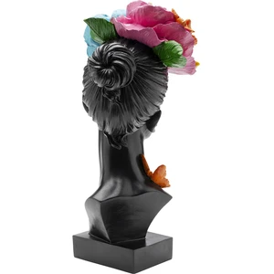 Déco femme noire papillons 41cm Kare Design