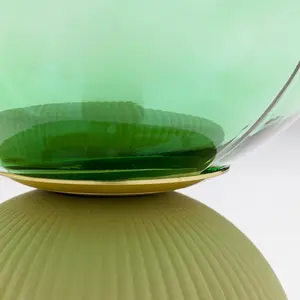lampe magic ball 21cm verte pas cher