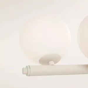 suspension scala balls 150cm beige pas cher