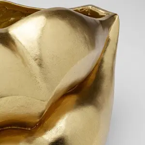 vase lèvres doré pas cher