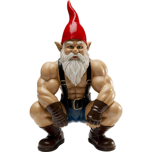 Déco nain musclé 48cm Kare Design pas cher