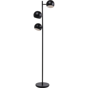 lampadaire calotta 151cm noir pas cher