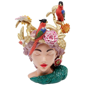vase femme exotique 35cm pas cher