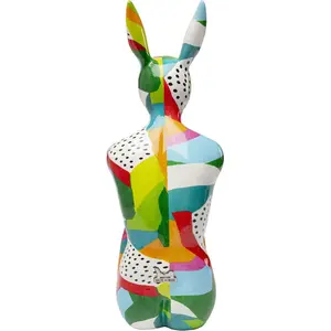 déco lapin pois 39cm pas cher