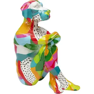 déco chien pois 32cm pas cher