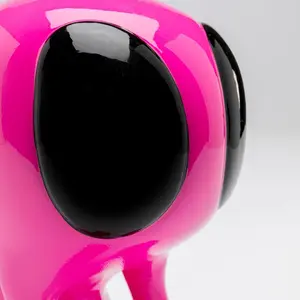 BRAND Déco Blobb rose 15cm Kare Design pas cher