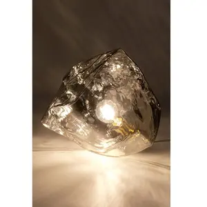 lampe aura 30cm fumée pas cher