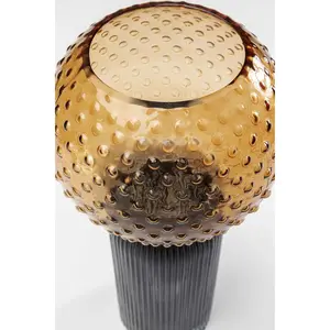 Vase Marvelous Duo ambre gris 31cm Kare Design pas cher