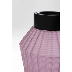 Vase Barfly violet mat 28cm Kare Design pas cher