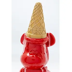 Comparateur de prix : Déco ours glace rouge Kare Design