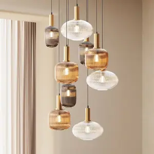 Suspension - KARE - Lobby - 9 ampoules E27 - 60W max - Dimensions 200x80x80 cmVendu parreuter