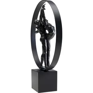 Comparateur de prix : Déco danseurs anneau noirs Kare Design