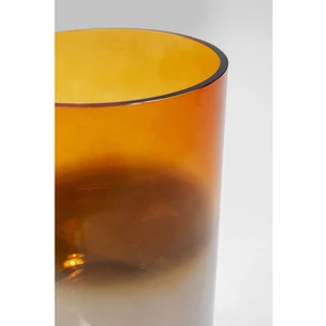 Vase Glow orange 20cm Kare Design pas cher