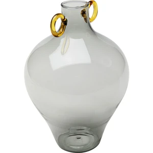 Vase Amore Handle gris 23cm Kare Design pas cher