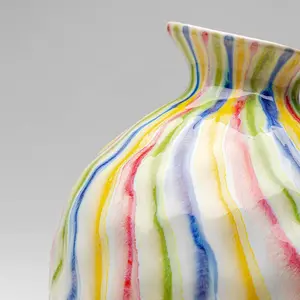 Vase Rivers 30cm Kare Design pas cher